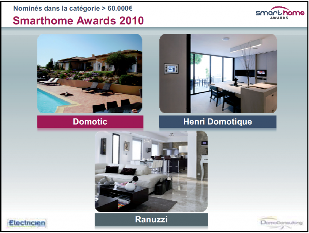 Smarthome 2010 - Catégorie + de 60 000€