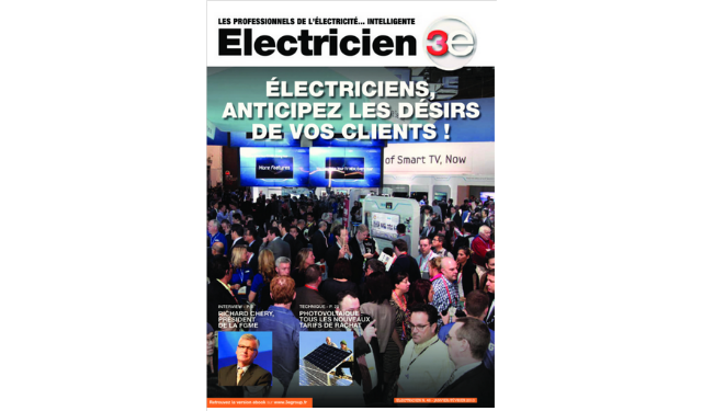 Electricien3e n°46 : anticipez les désirs de vos clients