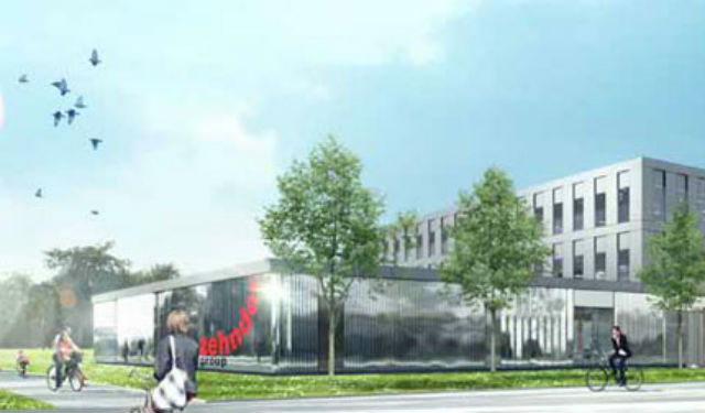 Construction du nouveau siège zehnder Group France