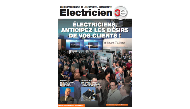 Magazine Electricien+ n°46 Edition janvier/février 2013