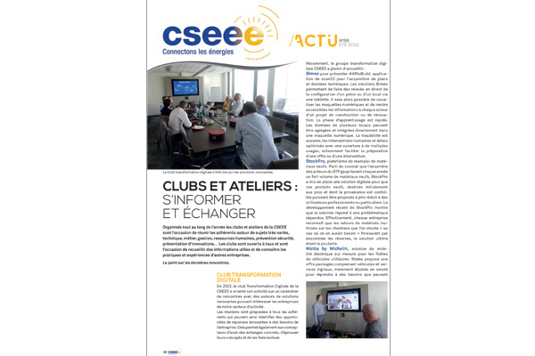 Lettre d’actualité CSEEE été 2022