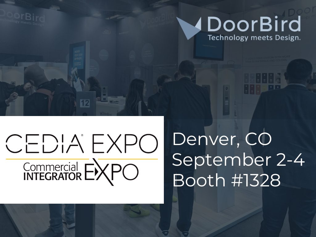Cedia Expo 2026 : DoorBird présente ses nouvelles solutions d’accès D22 et D31 5G, ainsi que des solutions configurables individuellement